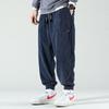 Men's Corduroy Fleece-Lined Cuffed Pants - Trendy Autumn/Winter Casual Trousers