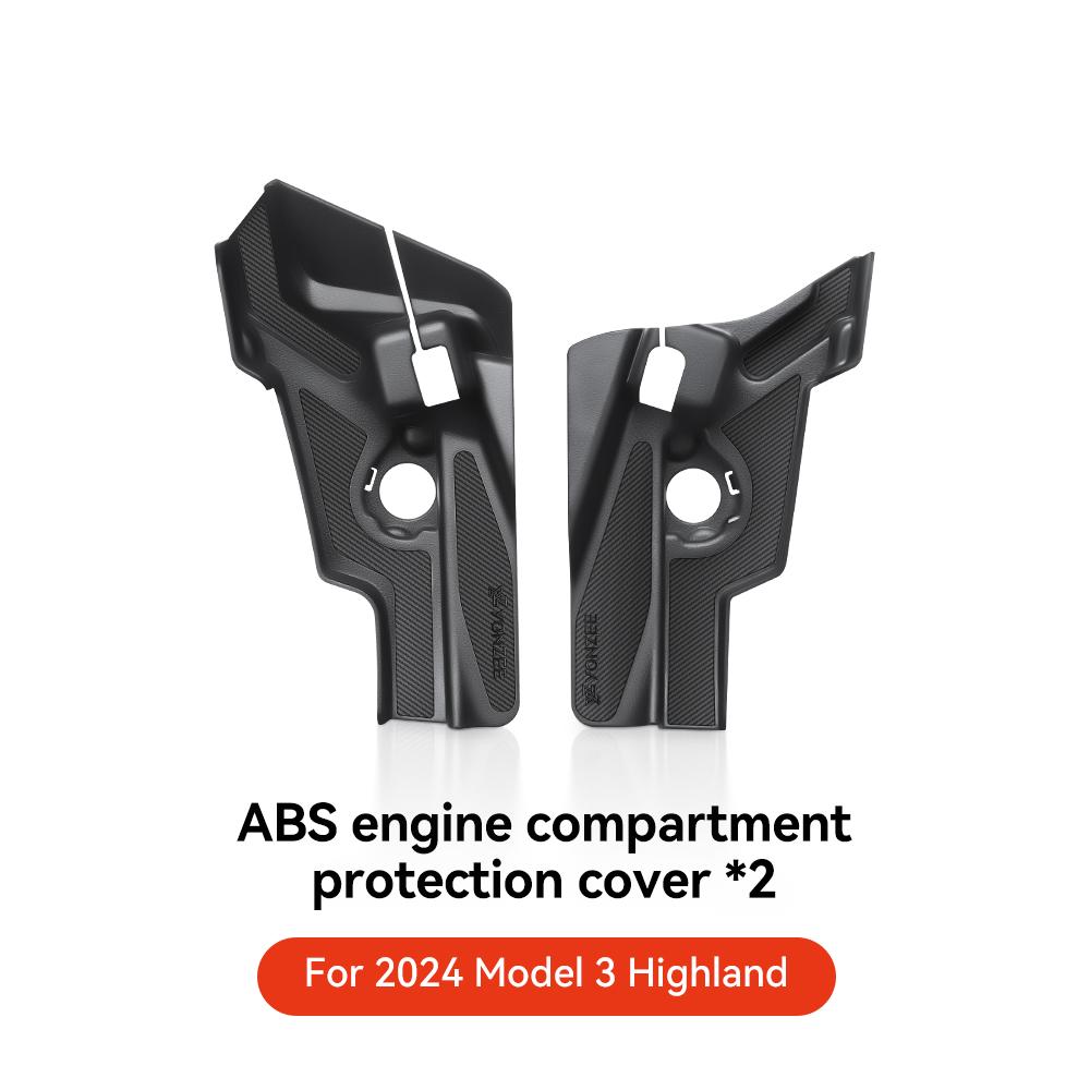 

YZ для Tesla Model Y Model 3 Highland Передний багажник Водопроводная канавка Антиблокировочная крышка Защита фильтра утечки Автомобильные аксессуары