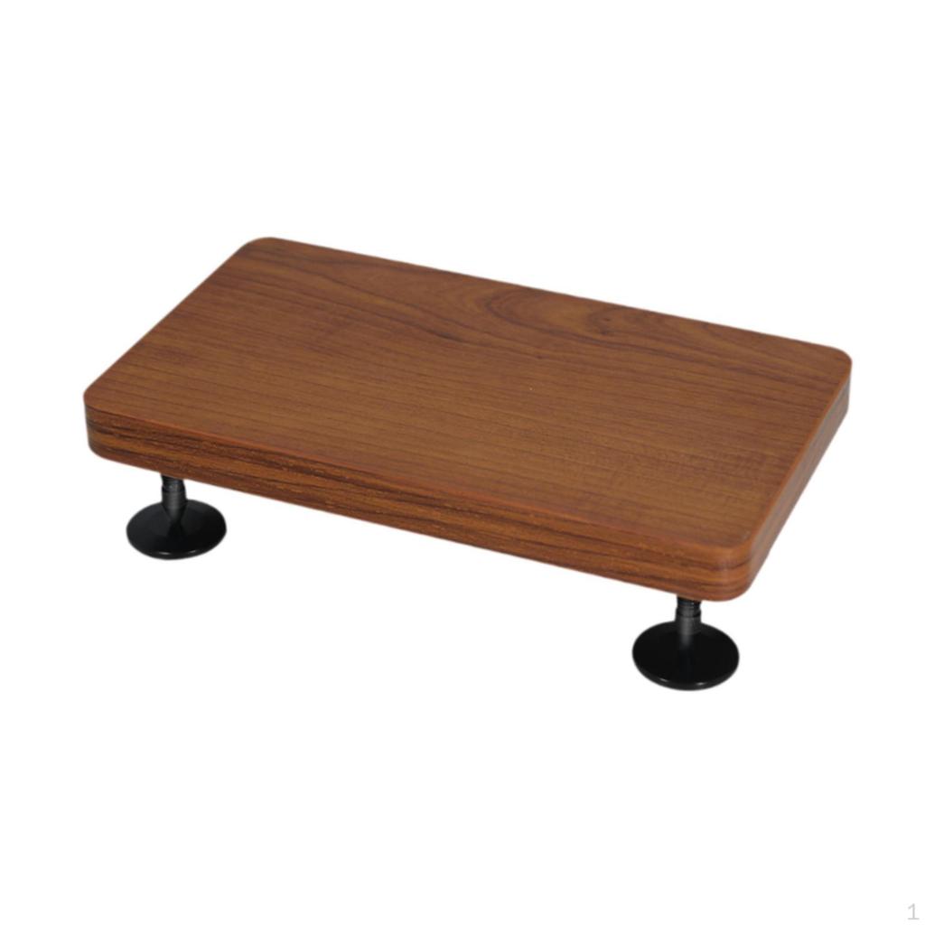 Stand, Wood Desktop Holder for Studio Speakers