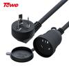 TOWE G10 10A Waterproof 3-Pin Power Extension Cable