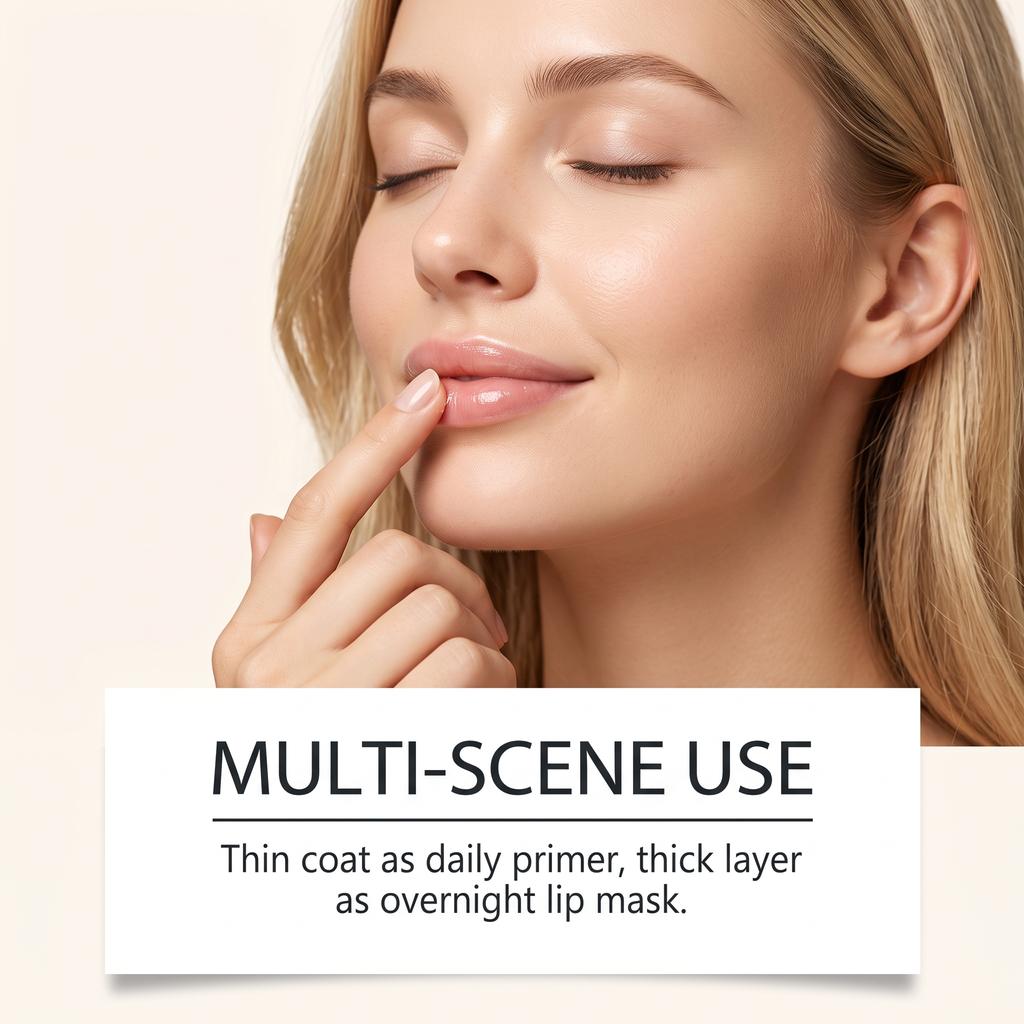Beef Tallow Honey Lip Balm Contains Plant Extract Essence and Oil-based Formula, Offering Light, Moisturizing, Soft, Smooth, and Easy-to-apply