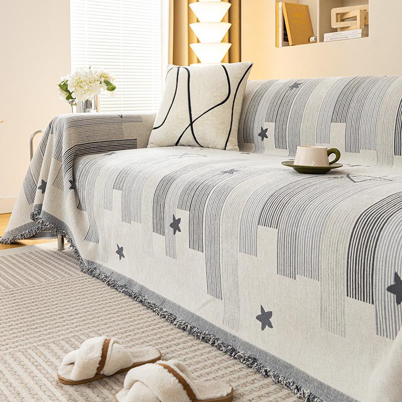 

Цельный диван-полотенце из шенилла, полный чехол, нескользящий, двухсторонний, в наличии, чехол для дивана, подушка для дивана с двумя подлокотниками 180*180cm