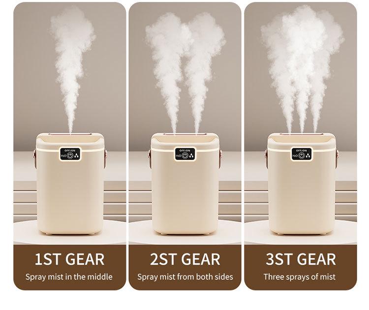 Dual Mist Air Humidifier for Home - New Stylish Design, Ideal Gift, Room Water Replenishment