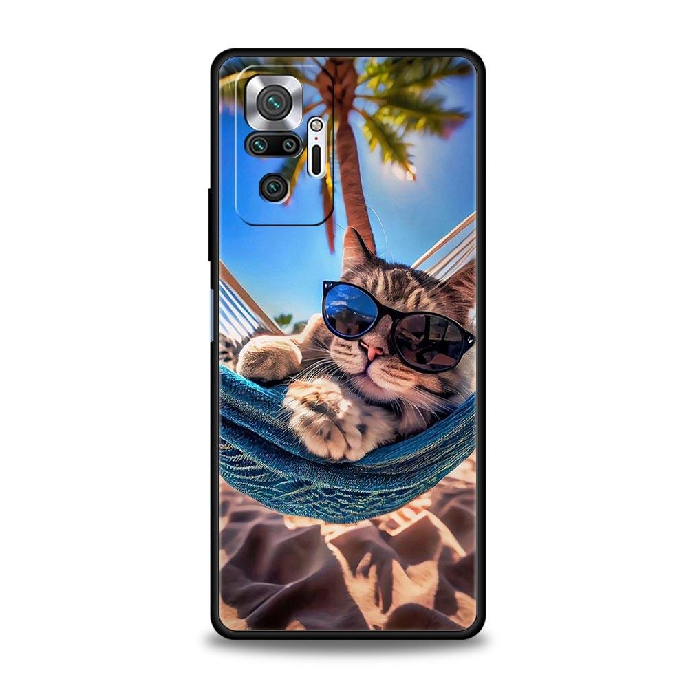 Coconut Palm Tree Phone Case For Xiaomi Redmi Note 14 13 12 5G 9S 9 10 11 Pro Plus 9T 14C 13C 12C 10C 9C 9A Soft Silicone Cover