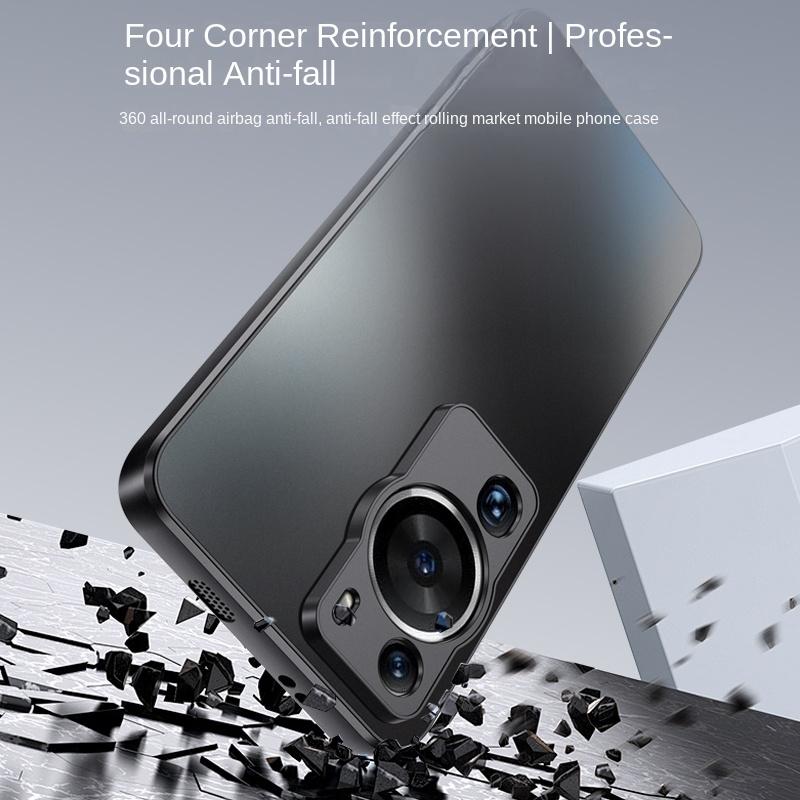 Dla HUAWEI P60 Ultra P60 Pro P60 P50 P50 Pro P40 Pro Plus P40 Pro P40 P30 Pro P30 Matowe Wykończenie AG z Czujnikiem Dotyku Osłona na Cały Pakiet