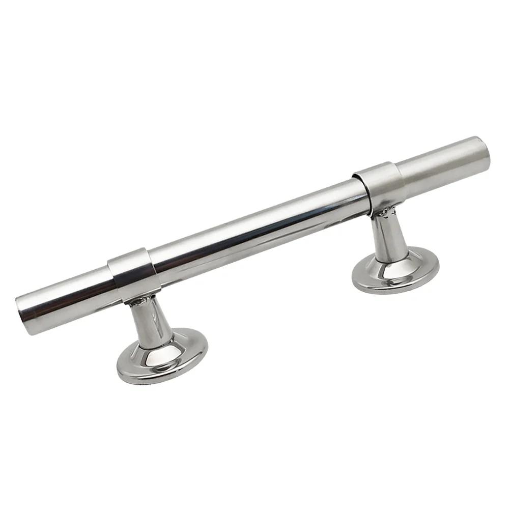 for Home Office Cabinet Professional Stainless Steel Door Handle Adjustable Hole Spacing High Hardness Security Steel Door Knob