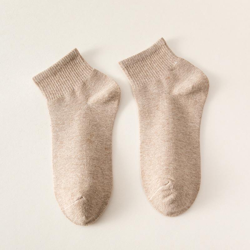 Men's Summer Thin Cotton Ankle Socks: Breathable, Sweat-Absorbing, Anti-Odor Low-Cut Sports Socks