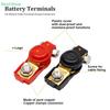 Battery Terminal Connector Clamps for Car Auto Truck Terminal Battery Quick Release Connector Clip Accessories 2Pcs