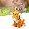 Tiger Plush Toy Children Soft Cute Funny Party Tiger Stuffed Toy Home Decoration Birthday GiftYellow