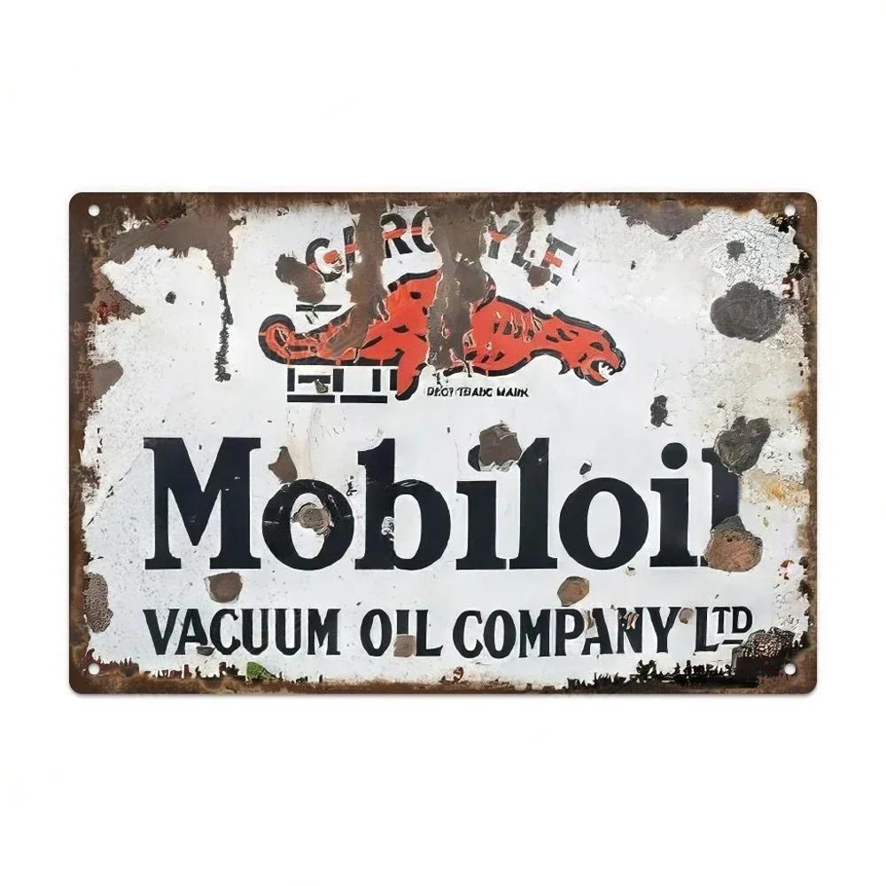 Car Gas Oil Sign Vintage Lubricant Metal Billboard Wall Plate Poster Decor Garage Auto Repair Shop Tin Sign Decorative Plaque