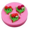 3D Kirschen Fondant Kuchen Schokolade Dekorationsform Modellierwerkzeug Form Silikonform Backzubehör