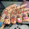 1-20 STÜCKE Niedlicher Capybara Schlüsselanhänger Mode Taschenanhänger Niedliches Tier Schlüsselanhänger Zubehör für Mädchen Kinder Rucksack Dekoration Geschenkidee
