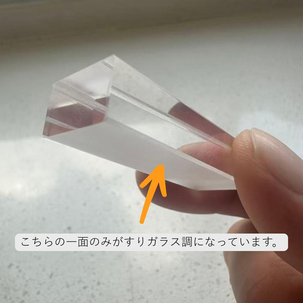 EWOO SUPPLY Kasumi Chopstick Frosted Glass Japanese for Dining -KASUMI- Rest, Acrylic, Effect, Modern, Stylish, Transparent, Tables, YS-1048