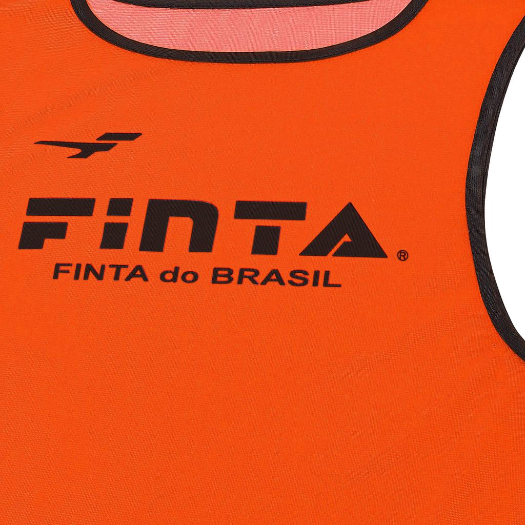 FINTA Soccer/Futsal Junior One-Size-Fit Sublimation Bib, No Number, FT3524 (6100) Orange