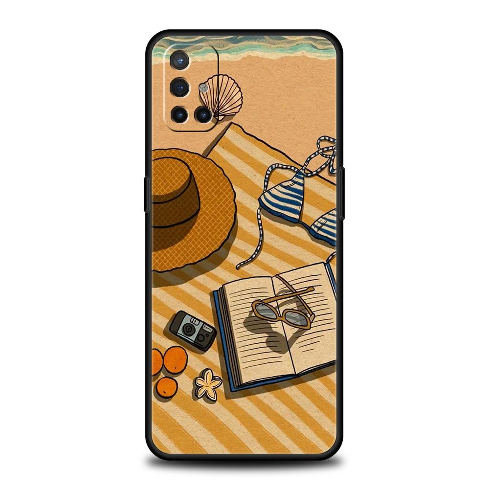 Phone Case For Oneplus 13R 13 12 10T 11 R10 Nord N100 N200 N10 9 9R CE 2 3 Z Pro Lite 5G Soft TPU Cover Summer Beach Fundas Bags