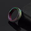 Personalized Matte Titanium Steel Rotatable Ring – Unisex, Fashionable Couple Jewelry, Ins Style