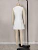 2025 Sleeveless Round Neck Button-Up Solid Color Women's Summer Dress