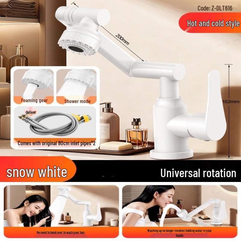 Robotic Arm Hot & Cold Kitchen Faucet