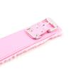 Sexy Pink PU Leather Chain Collar with Leash  Collar Bondage Gear Adult Games Sex Accessories Harness Adult Sex Toys