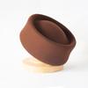 Autumn Winter 100% Wool Felt Blocked Beret Women Elegant Bread Pumpkin Berets Men Ladies Wedding Painter Pillbox Fascinator Hat