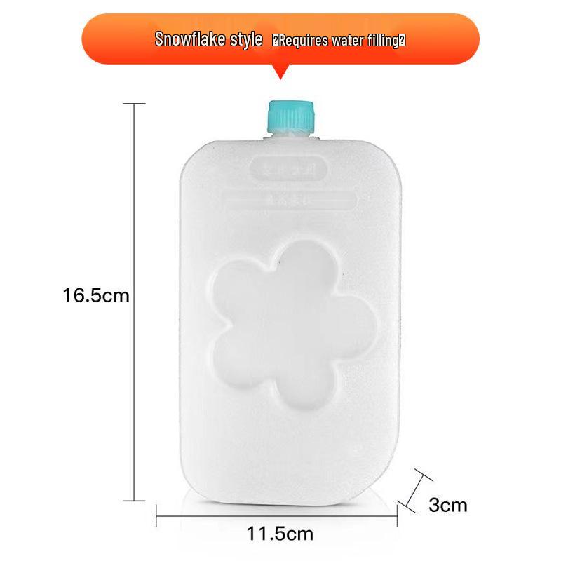 Reusable Ice Pack: Blue Ice Crystal Box for Cooling and Preservation