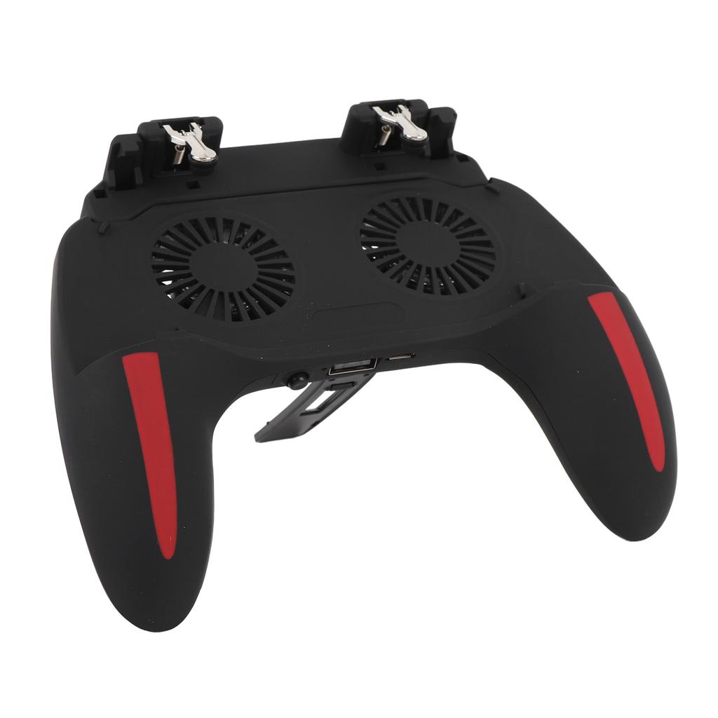 Phone Game Controller 2 Speeds Dual Fan L1 and R1 Triggers Gaming Console Grip for 4.7 to 6in Screen