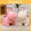 Cute Unicorn Winged Doll Rainbow Pony Pillow With Embroidery For Kids And Lovers