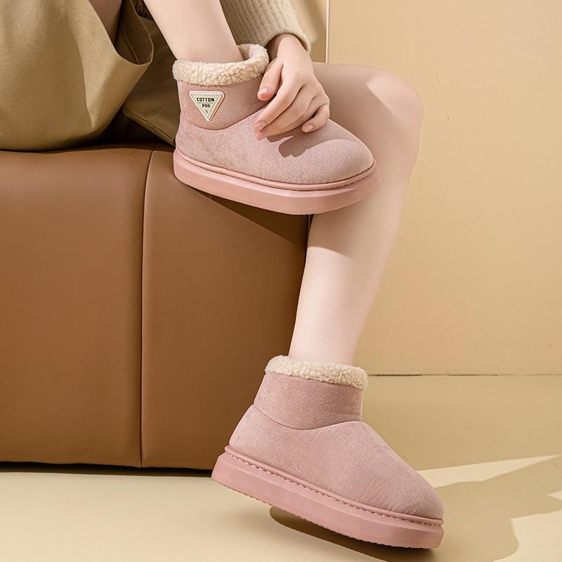 Damskie Zimowe Śniegowce 2024: Grubopodeszwowe, Podwyższające, Wysokie, Z Pluszem, Ciepłe Bawełniane Buty Męskie