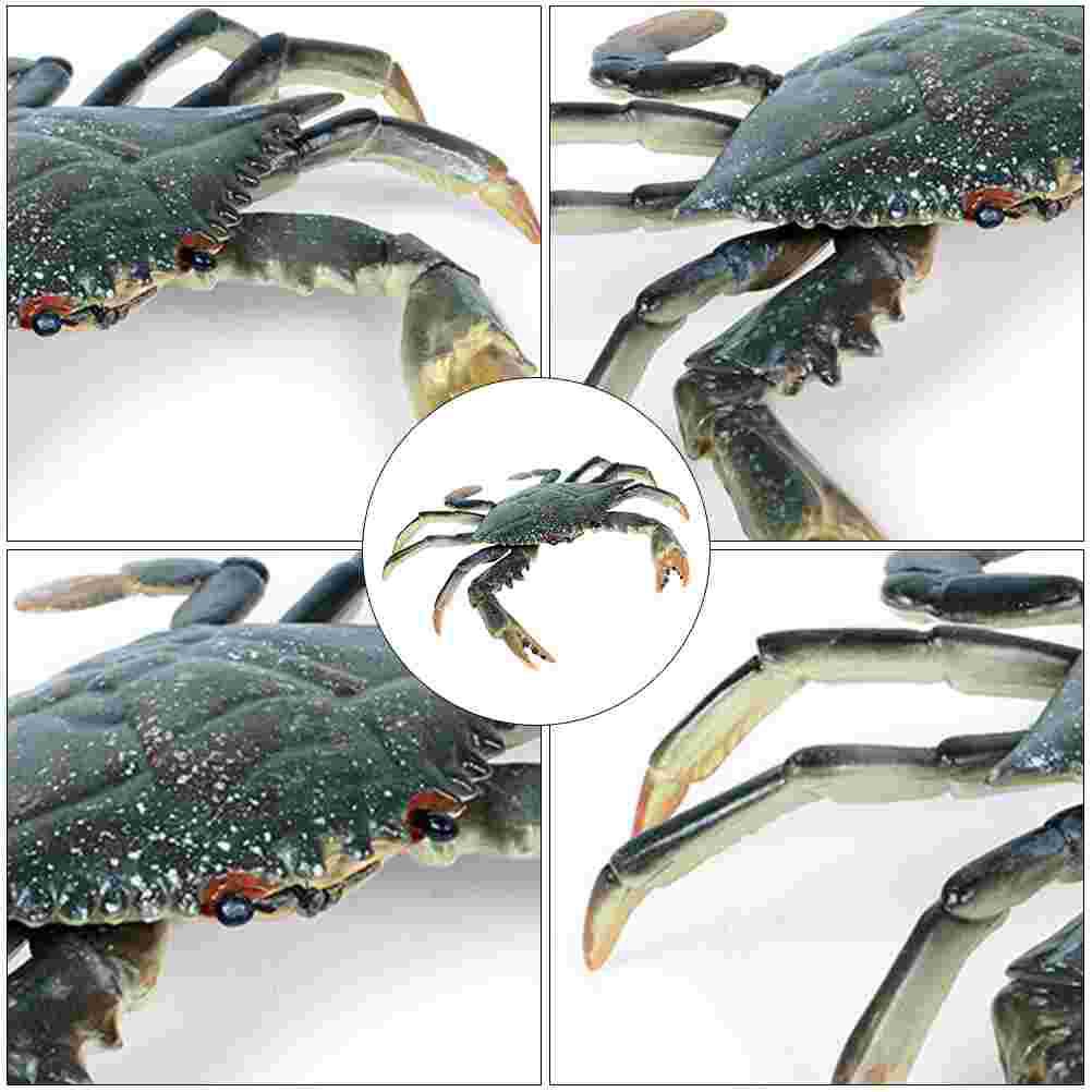Umělé Krabi Dekorace Životaschopný Krabí Dekor Akvárium Simulace Mořští Krabi Zvířecí Model Krabí Figurka Domácí Dekor