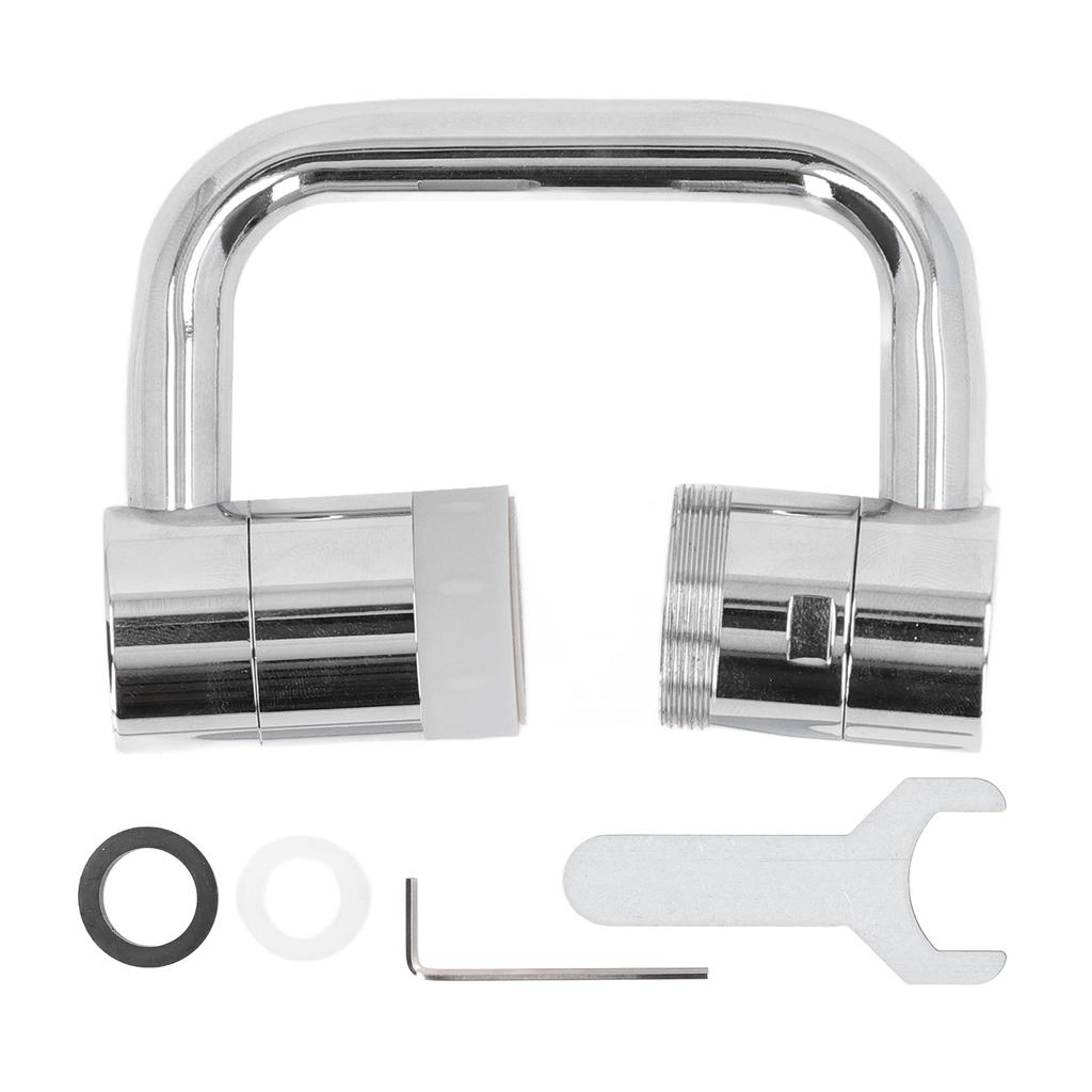 Faucet Extender 1080 Degree Rotary Spatter Proof Creating Oxygen Enriched Foam Universal Aerator