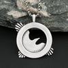 Norse Mythology Eagle Necklace Stainless Steel Viking Odin Raven Pendant for Men Cool  Amulet Jewelry Gifts Dropshipping