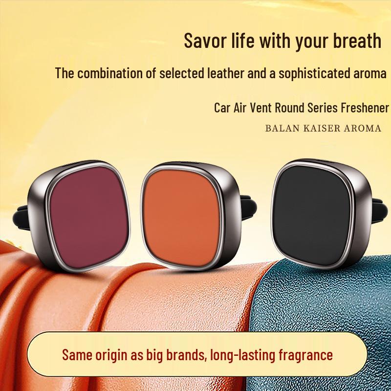 Car Vent Diffuser: Long-lasting Solid Scented Sheet with Light Fragrance for Vehicle Interior
