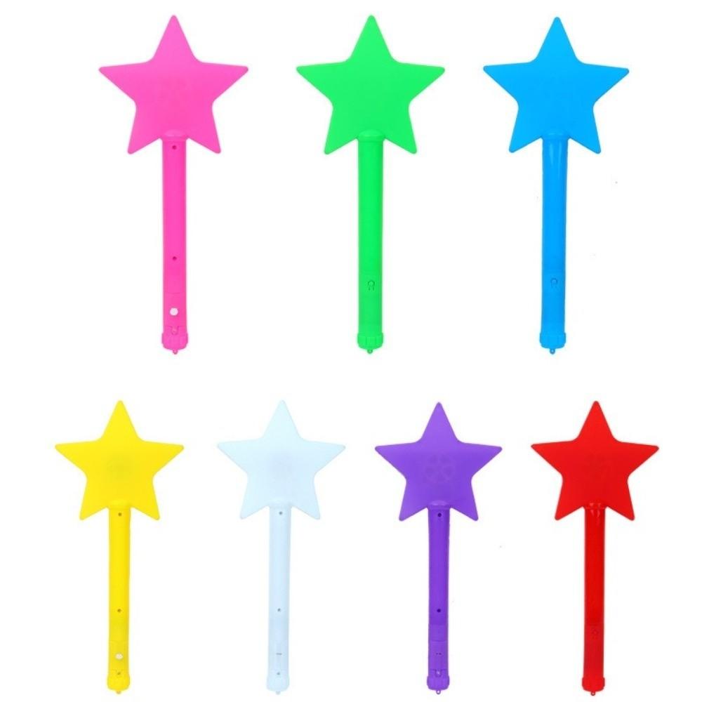 Three Lighting Modes Flashing Star Stick Five Point Star Concert Light Stick Party Favors