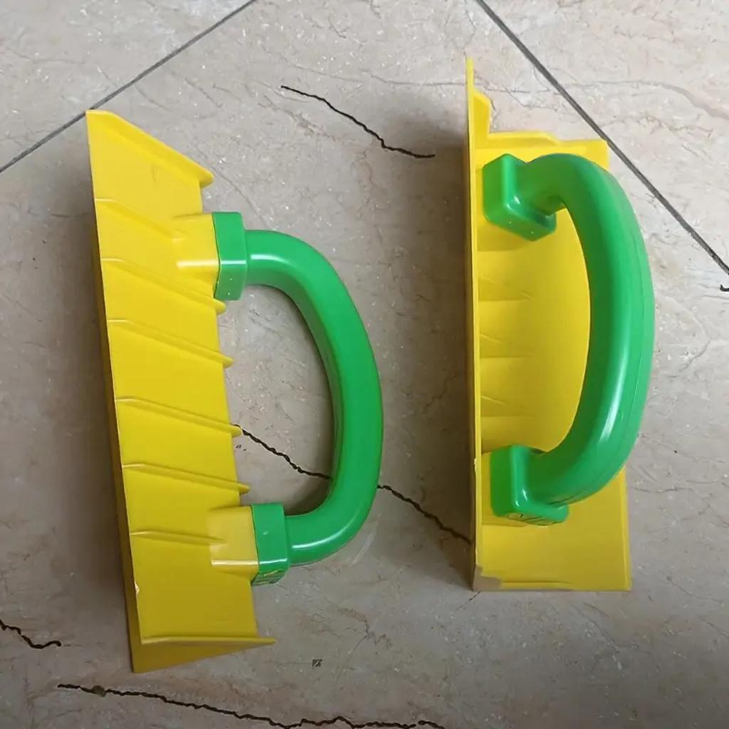 2pcs Wall Corner Smoothing Tool Plastic Inner And Outer Corner Handheld Plaster Trowel Drywall Gypsum Seam Tool Suitable For DIY And  Use, Drywall I