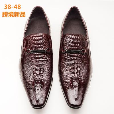 Grote Maat 38-48 Heren Zakelijk Formeel Leren Schoenen In Reliëf Klassiek Comfortabel Touch Modieus Luxe Heren Instappers Oxford Schoenen