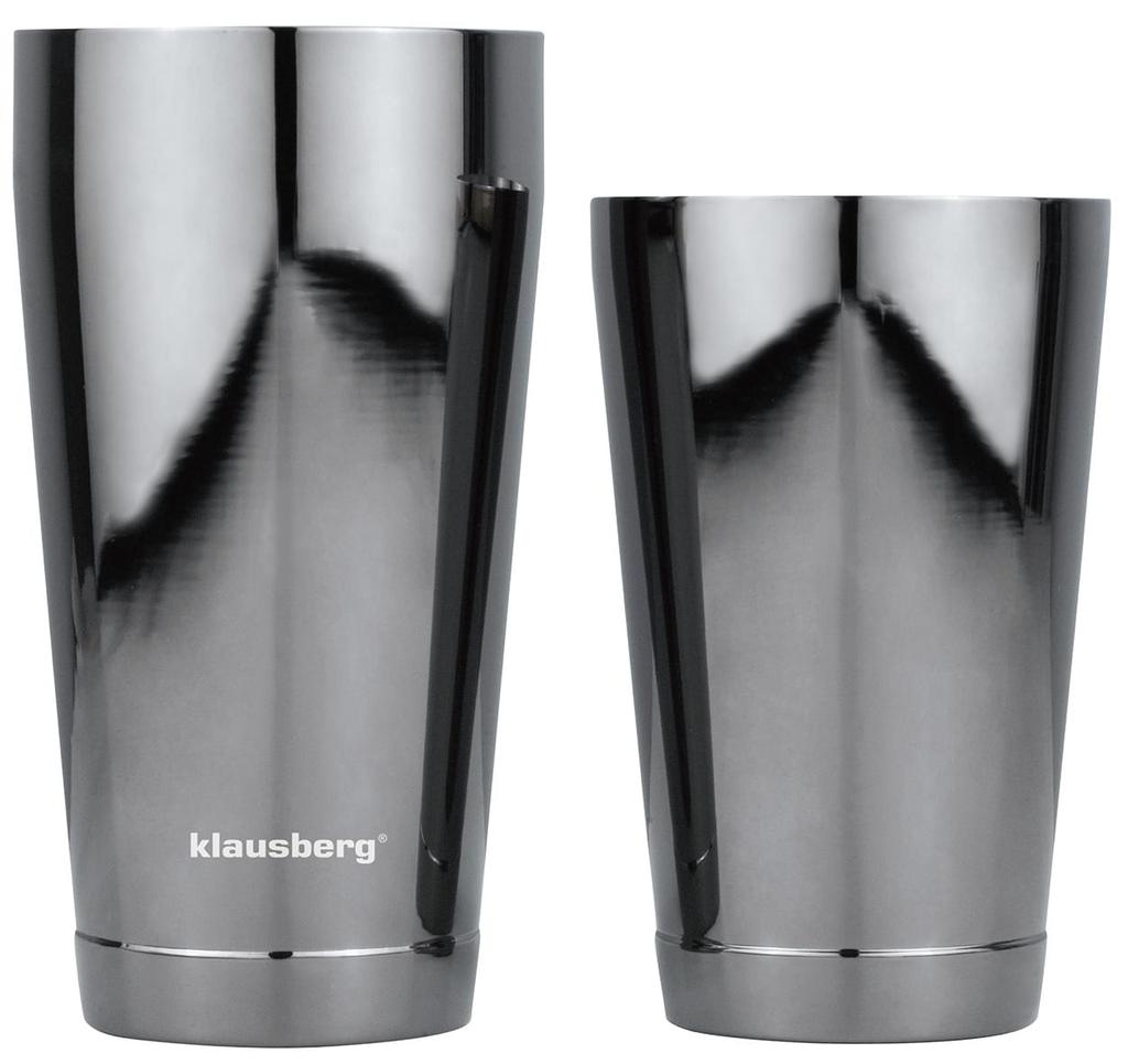 Σέικερ bostoniano TIN TIN για ποτά κοκτέιλ γραφίτης KLAUSBERG KB-7652