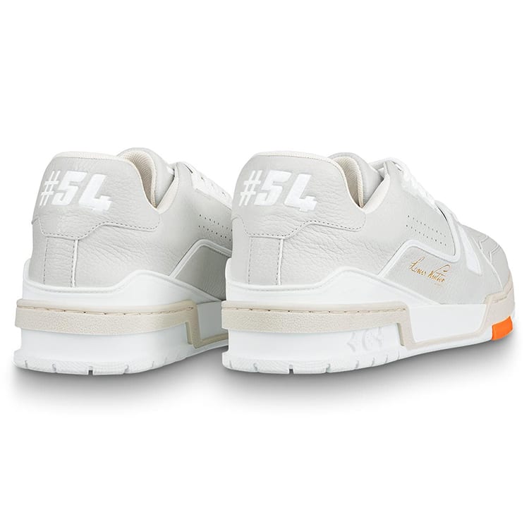 LOUIS VUITTON Trainer Sneakers 'White Orange' 1A5A0V
