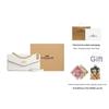 Coach Klare 26 Brand Micro Logo Chain Shoulder Strap Leather Envelope Bag Women Shoulder Bag Chalk-White CBI98-IMCHK