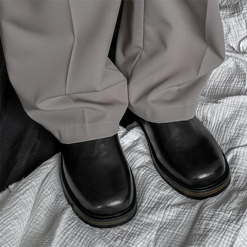 

2025 новая летняя одежда обувь Boken модные мужские туфли с большой головой Muller bag head полутапочки одна педаль 74643-T 38 чёрный