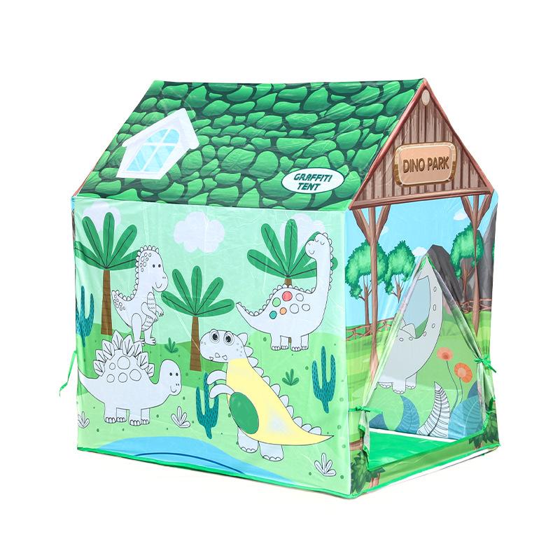 Children'S Tent Indoor And Outdoor Foldable Climbing Game House Storage Ocean Ball Pool Graffiti Tent Toys