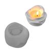 Crystal Flower Candle Holder Molds Candlestick Silicone Mold DIY Resin Casting