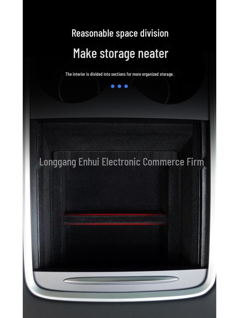Tesla Model 3/Y Center Console Armrest Storage Organizer Accessories