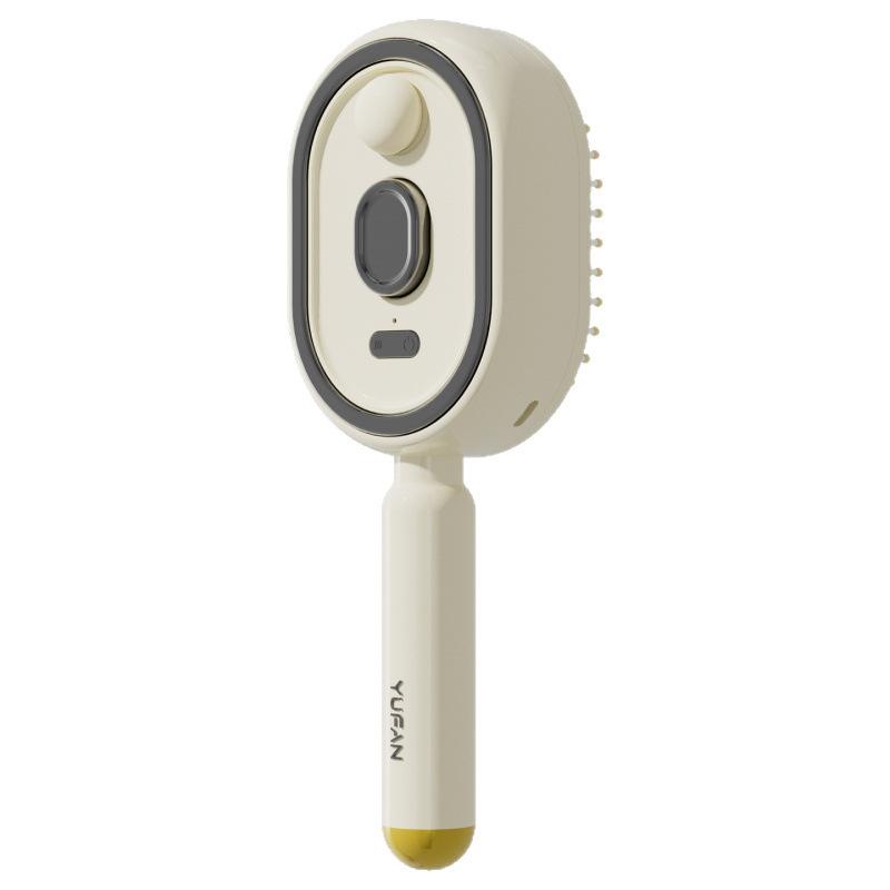 Electric Steam Hair Brush Comb & Mist Function Simultaneously Stronger Ion Technology Less Breakage No Residue for Beautiful Hai