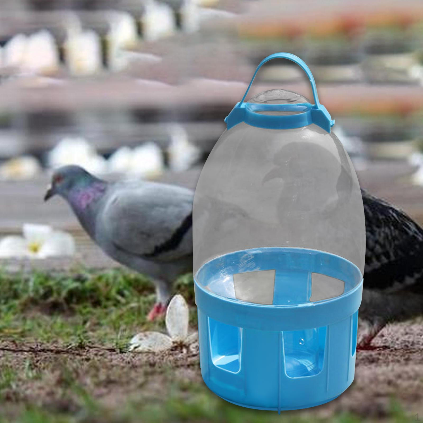 

Годівниця для пташиної клітки, Інструмент для годування, Поїлка, Автоматична, Міцна поїлка-диспенсер для води для голуба 6L