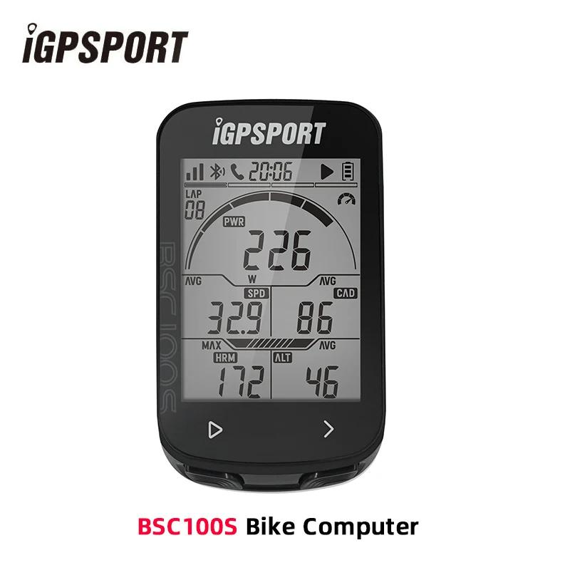 

iGPSPORT BSC100S Bike Computer 2.6 Inch Screen Cps Cycling Navigation Speed Cadence Sensor Smart Simple Operate Bicycle Computer BSC100S