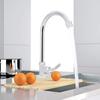 G1/2in Kitchen Faucet, Single Handle Kitchen Sink Faucet, Single Cold Vertical Faucet Tap for Home Use (Without Hose)