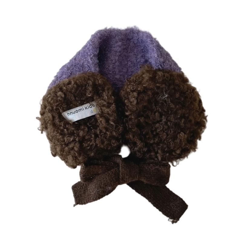 Knit Ear Muffs for Children Ages 3 to 12 Providing Excellent Warmth Adjustable Headband for Secure Fit Winter Protection