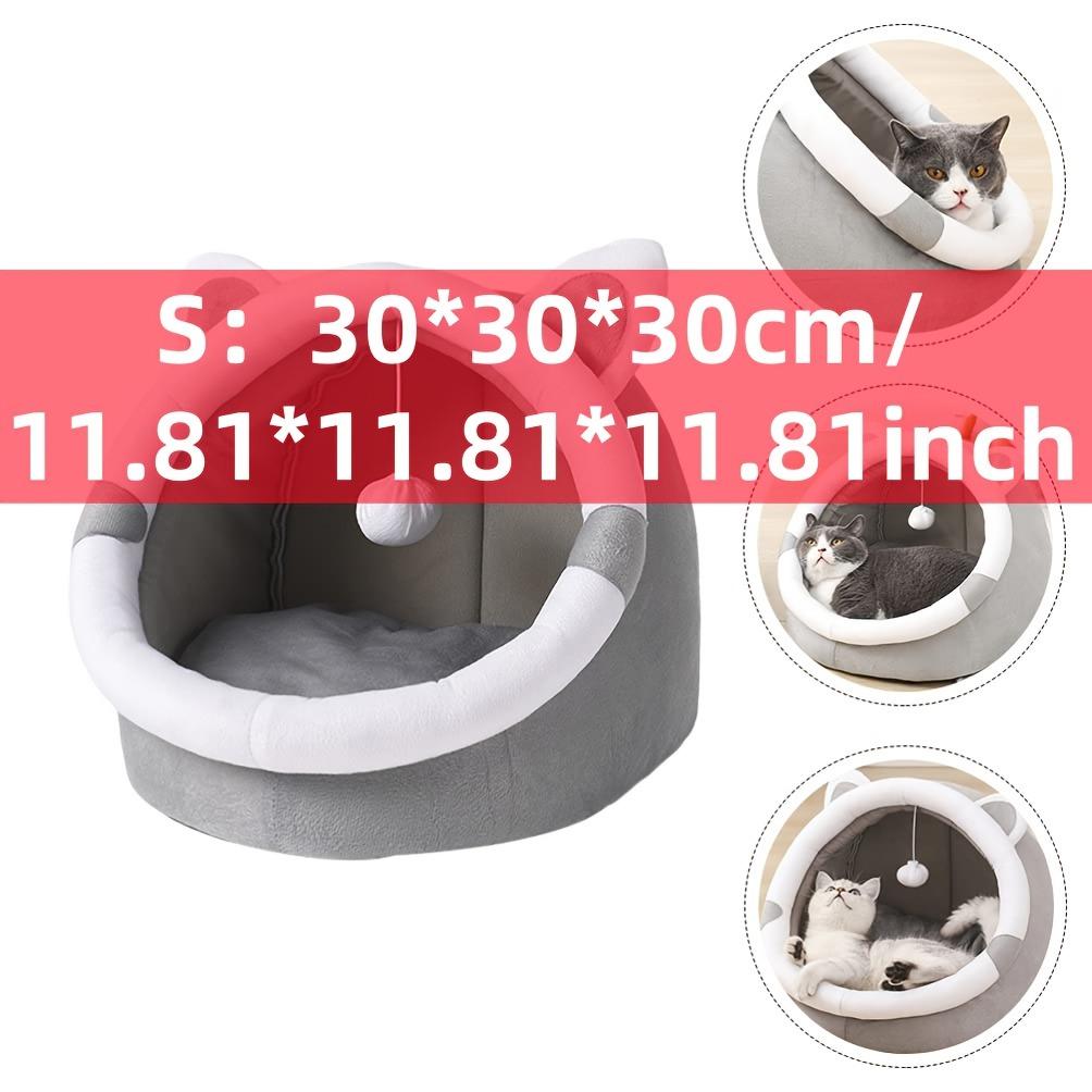 

Всесезонные универсальные закрытые, съемные и моющиеся кровати для кошек и собак, коврики для кроватей для домашних животных для легкой разборки и чистки, домик для домашних животных