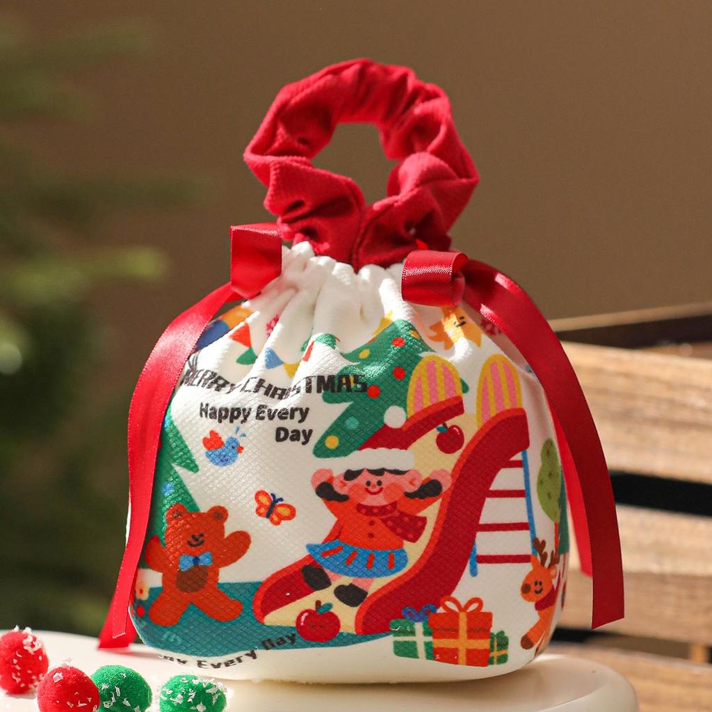 2025 Christmas Eve Peace Apple Gift Bag - Kids' Candy Holder