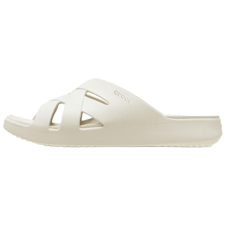 

Crocs Getaway Fashion Temperament Anti-Abrasion Slippers Women s Milky White 38-39 слоновая кость